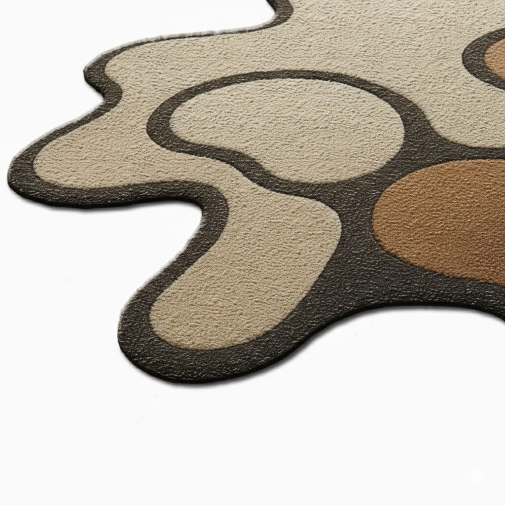 VELORA - Hand Tufted Irregular Carpet